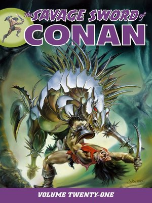 cover image of Savage Sword of Conan, Volume 21